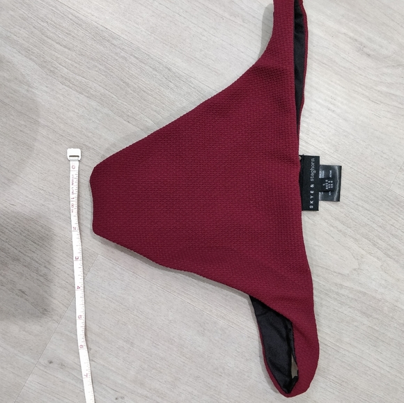 SKYE & Staghorn x Revolve bikini bottom beet red - Picture 9 of 16